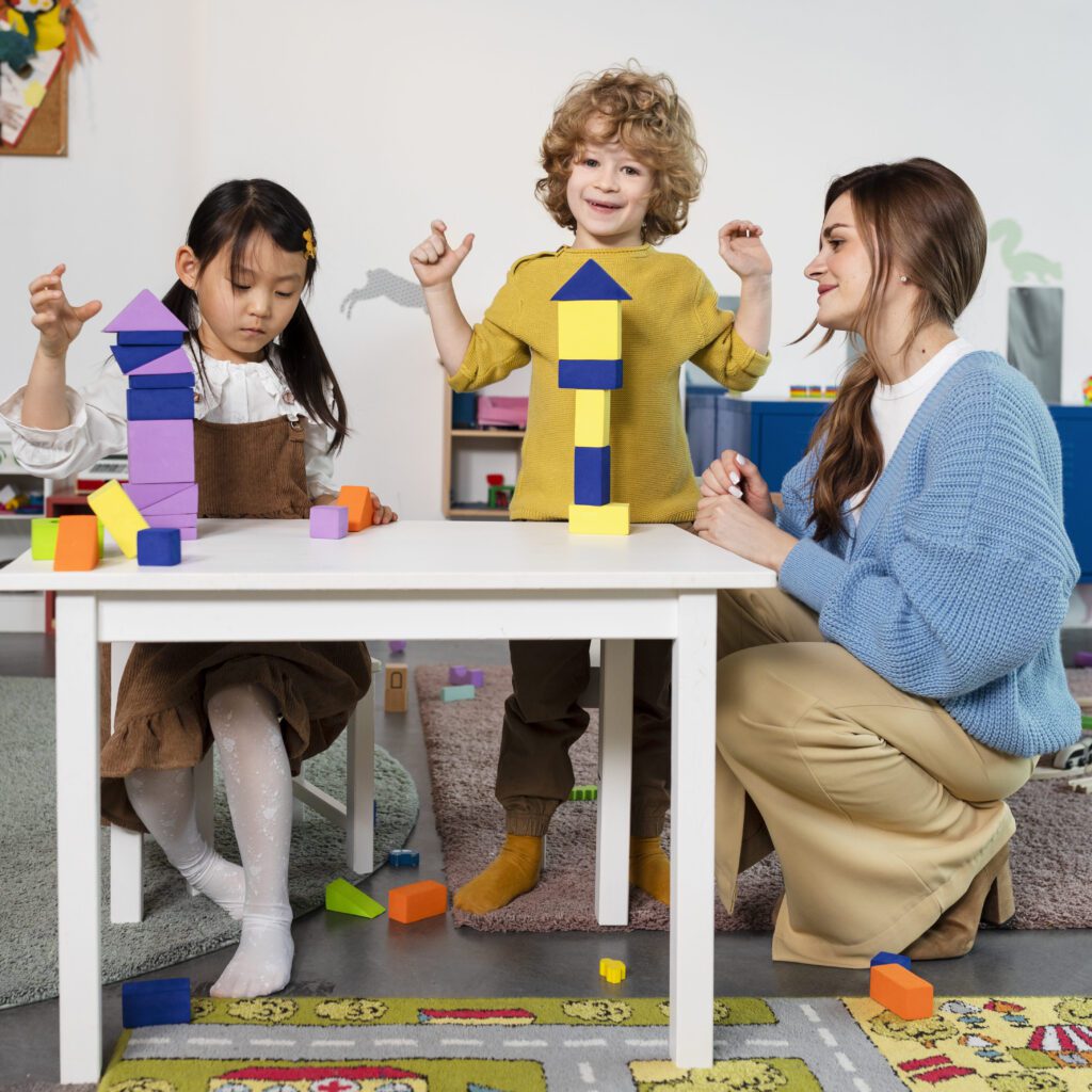 A group social skills opportunity for children with autism in the safety of an ABA center